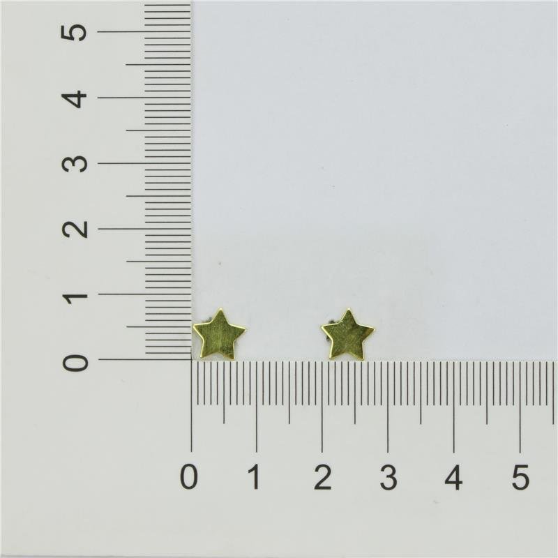 BRINCO FORTUNATO ESTRELA 8MM NO BRUTO