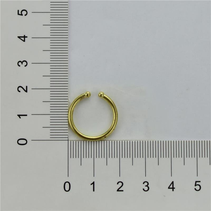 PIERCING FAKE FORTUNATO TUBO LISO NO BRUTO