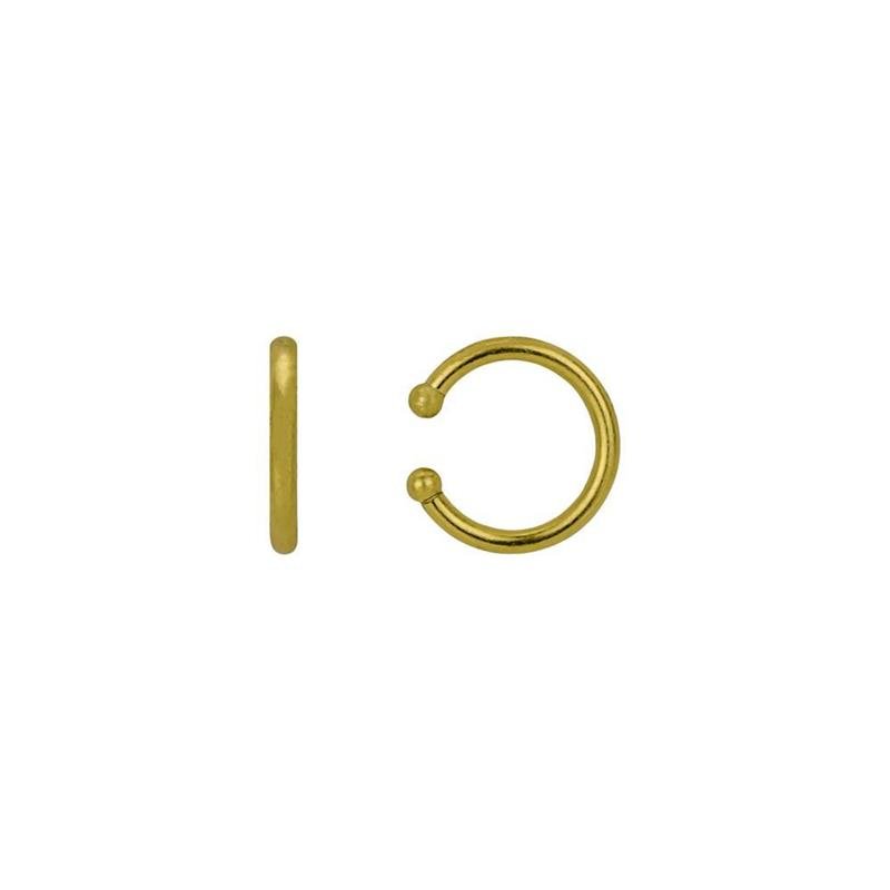 PIERCING FAKE FORTUNATO 17MM DE TUBO LISO 2MM NO BRUTO