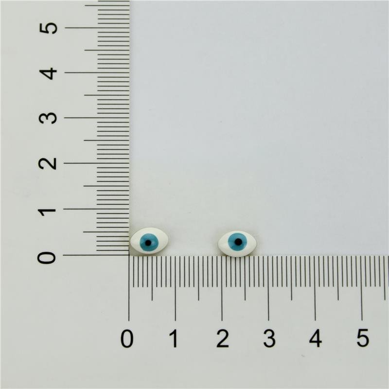 BRINCO FORTUNATO OLHO GREGO BRANCO NO BRUTO