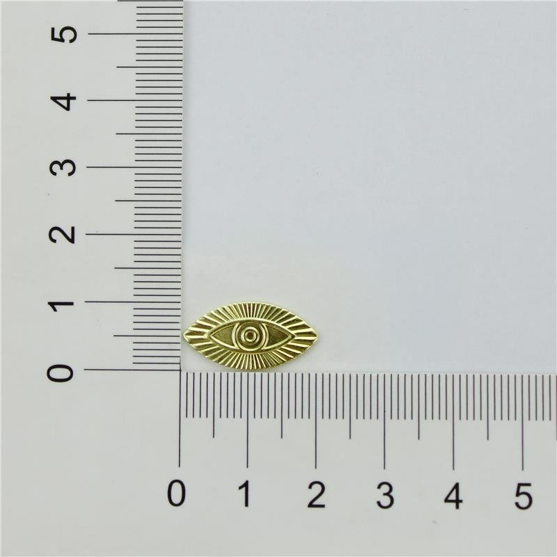 BRINCO FORTUNATO OLHO GREGO DIAMANTADO NO BRUTO