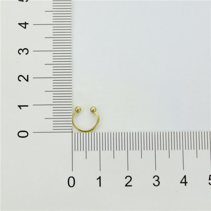 PIERCING FAKE FORTUNATO ARGOLINHA NO BRUTO