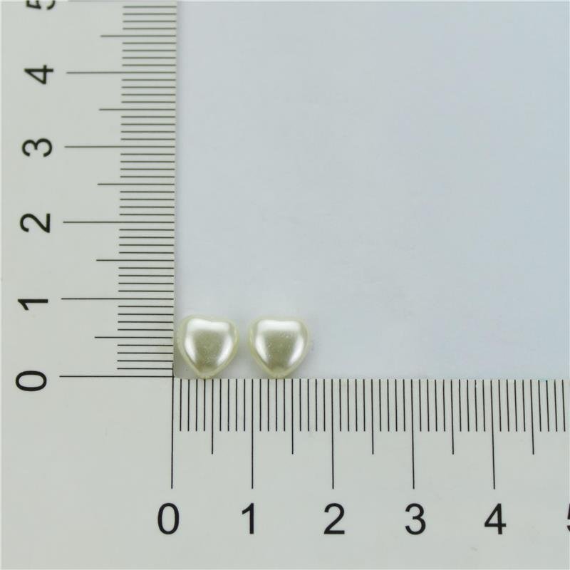 BRINCO FORTUNATO CORAÇÃO DE PÉROLA 8MM NO BRUTO