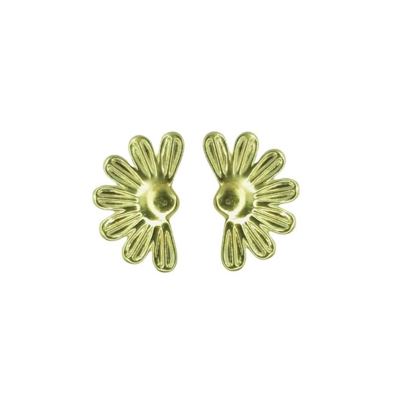 BRINCO FORTUNATO MEIA FLOR 25MM NO BRUTO 