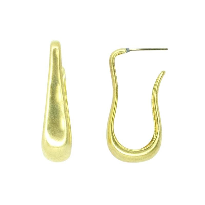 BRINCO FORTUNATO ARGOLA ORGÂNICA 40MM NO BRUTO 