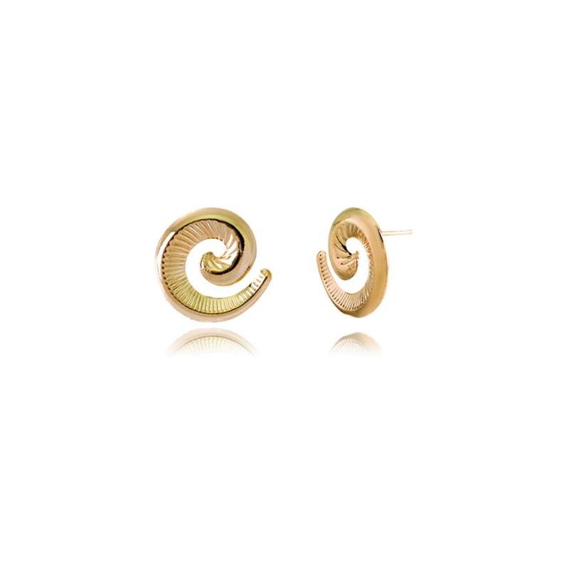 BRINCO FORTUNATO ESPIRAL LISTRADO 20MM NO BRUTO
