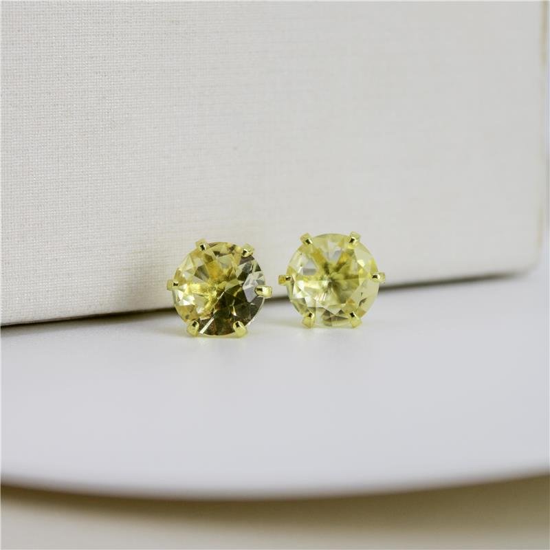 BRINCO FORTUNATO 6 GARRAS COM ZIRCÔNIA 10MM NO BRUTO