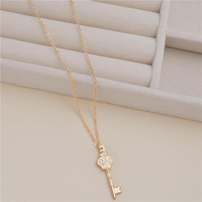 COLAR FORTUNATO CORRENTE AMERICANA COM CHAVE DUPLA NO BRUTO