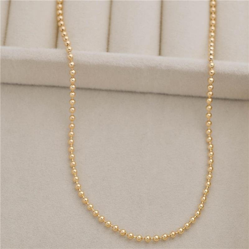 COLAR FORTUNATO CORRENTE ESFERAS 2MM NO BRUTO