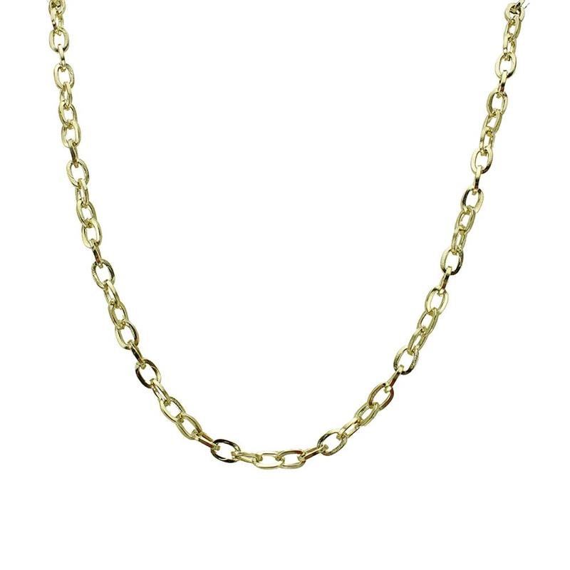 COLAR FORTUNATO CORRENTE AMERICANA 5MM NO BRUTO 