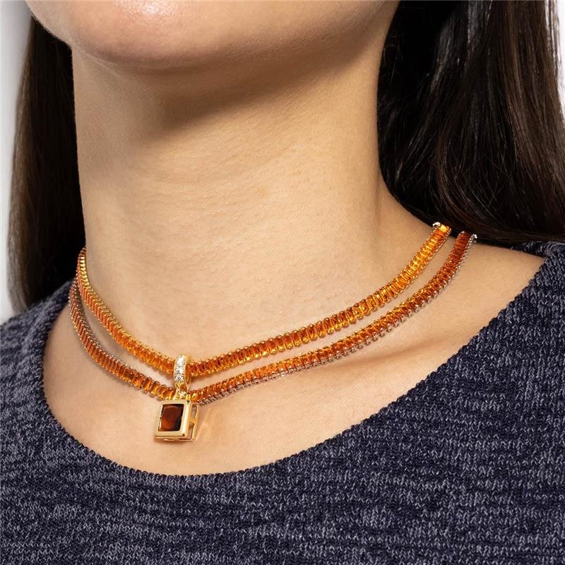COLAR FORTUNATO RIVIERA BAGUETE 2X4MM NO BRUTO APEROL