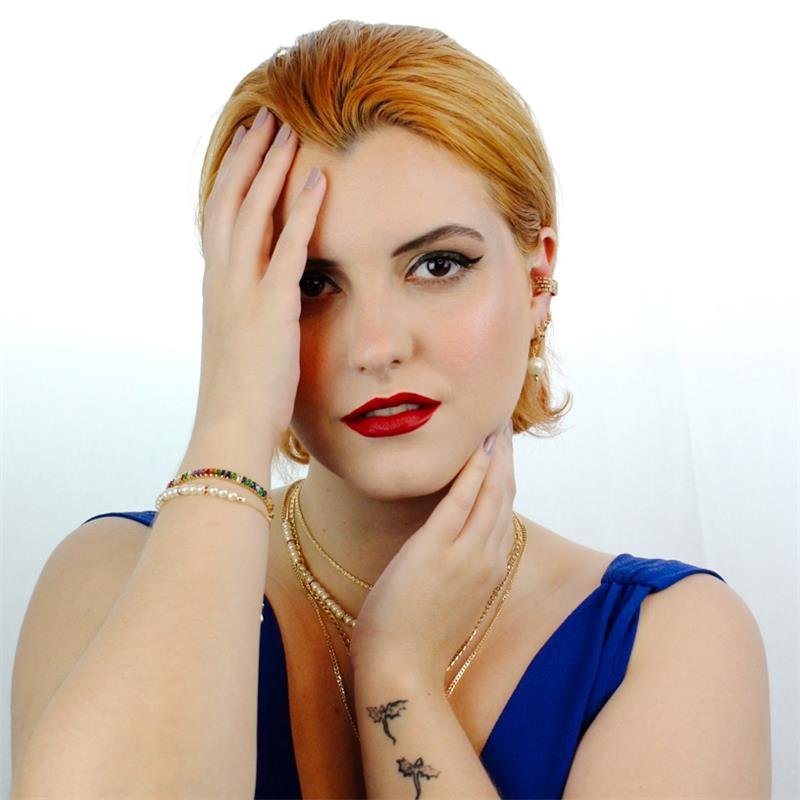 PULSEIRA FORTUNATO ZIRCÔNIAS BAGUETE COM CARTIER NO BRUTO