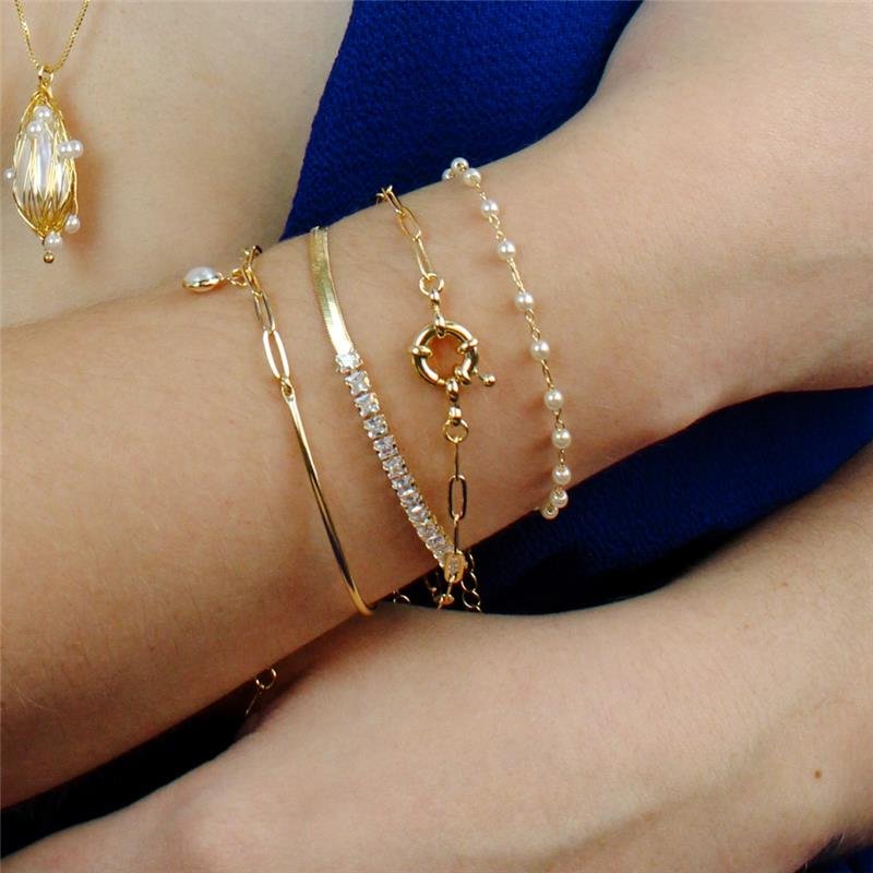 PULSEIRA FORTUNATO CORRENTE DE PÉROLAS NO BRUTO