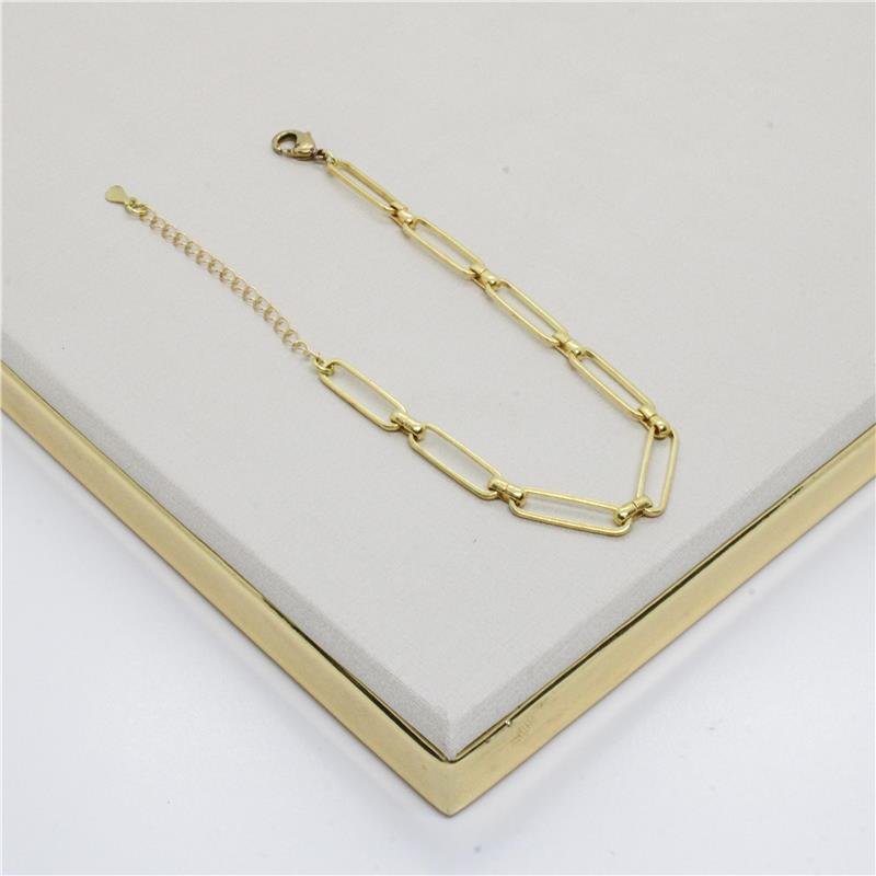 PULSEIRA FORTUNATO 1X1 ELOS RETANGULARES 5MM NO BRUTO
