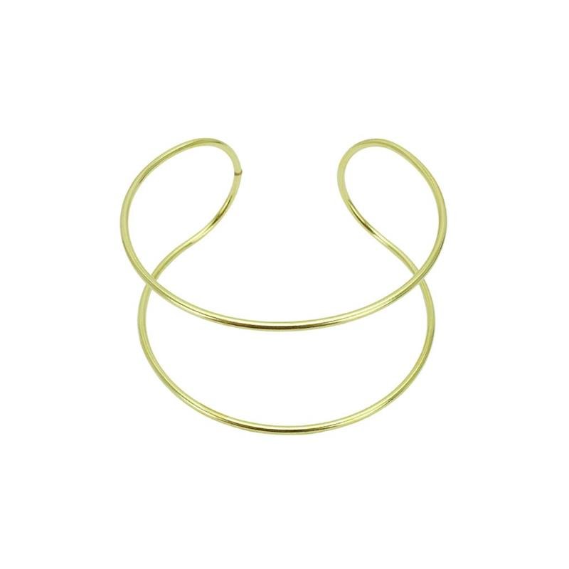 BRACELETE FORTUNATO FIO DUPLO 2MM NO BRUTO