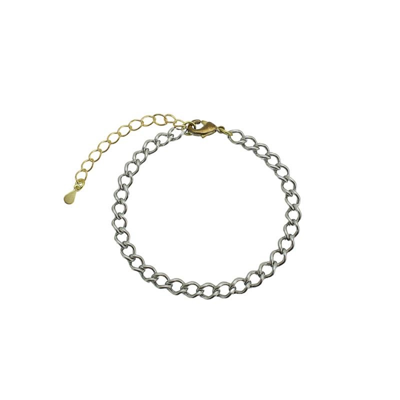PULSEIRA FORTUNATO ELOS TORCIDOS 5MM NO BRUTO