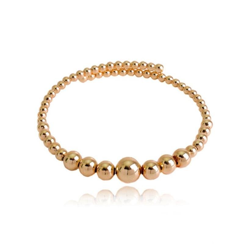 BRACELETE FORTUNATO FIO COM ESFERAS 3MM, 4MM, 6MM E 7MM NO BRUTO 
