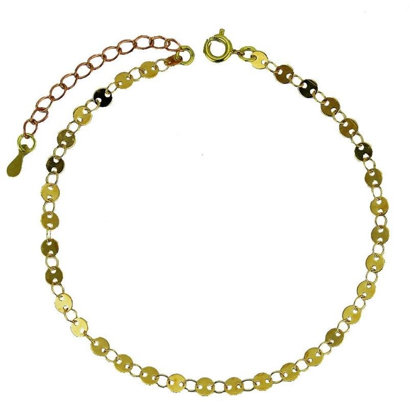 TORNOZELEIRA FORTUNATO CORRENTE CHAPINHAS REDONDAS NO BRUTO